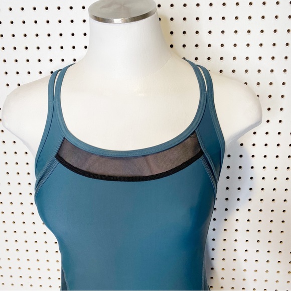 Sweaty Betty | Dolphin Swimsuit in Teal Blue Green Sz. M - Picture 6 of 8